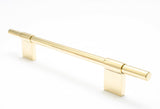 Line Brass Cabinet Knobs and Drawer Pulls - Brass Cabinet Hardware 