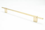 Line Brass Cabinet Knobs and Drawer Pulls - Brass Cabinet Hardware 