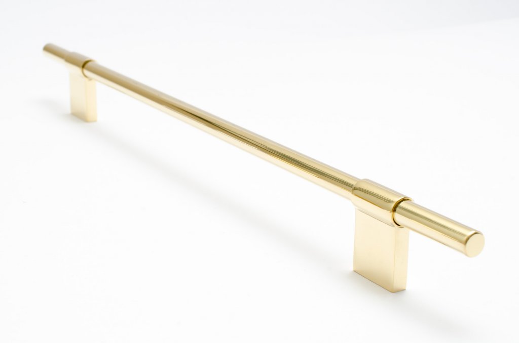 Line Brass Cabinet Knobs and Drawer Pulls - Brass Cabinet Hardware 