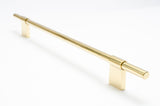 Line Brass Cabinet Knobs and Drawer Pulls - Brass Cabinet Hardware 