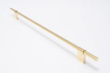 Line Brass Cabinet Knobs and Drawer Pulls - Brass Cabinet Hardware 