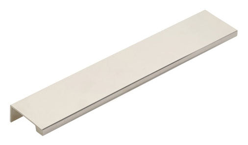 Polished Nickel "Dina" Tab Finger Drawer Pulls - Brass Cabinet Hardware 