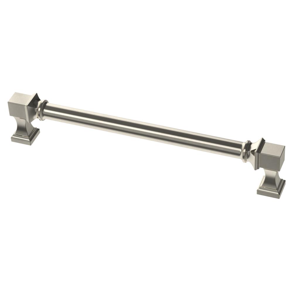 Thea Polished Nickel Drawer Pulls and Knob - Brass Cabinet Hardware 